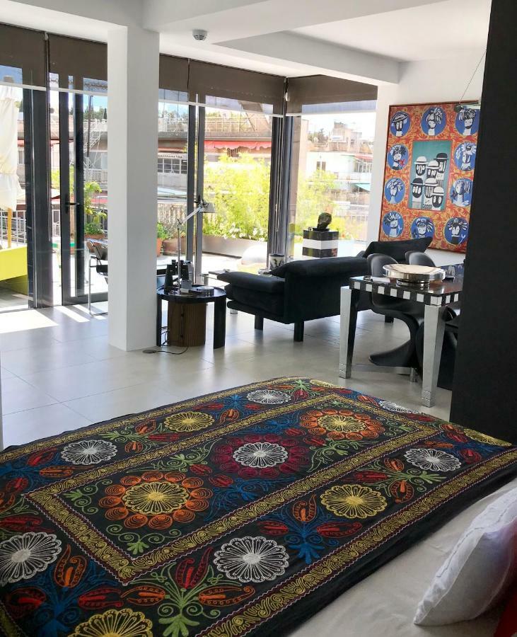아테네 Stylish Penthouse With Acropolis And 360 View 아파트 외부 사진